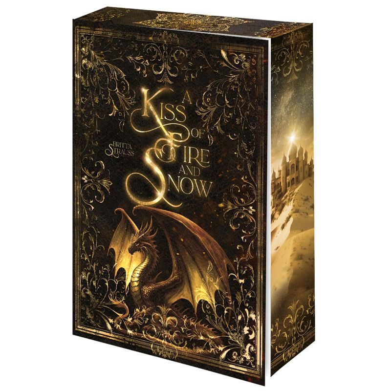 Image of A Kiss Of Fire And Snow - Paperback - Enchanting Strangers To Lovers Fantasy With Color Insert Guarantee - Britta Strauss - 648 Pages - German - 2025 - Drachenmond Verlag - Ean 9783959915885