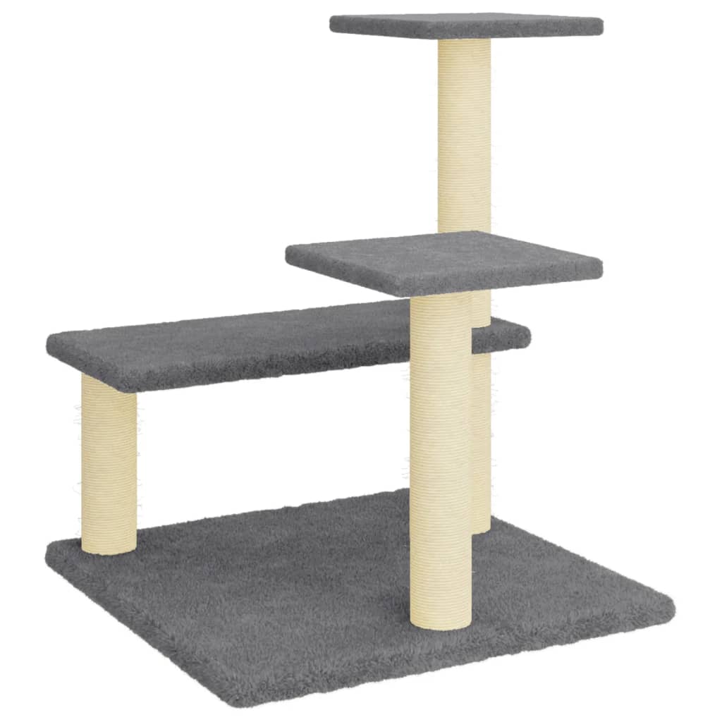 Mayfair Cat Tree with Sisal Scratching Posts and House Basket