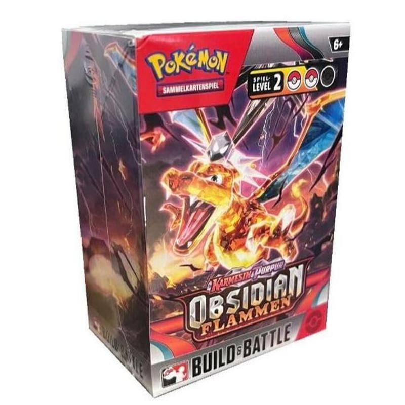 Obsidian Flame Pokémon Booster Build & Bundle German