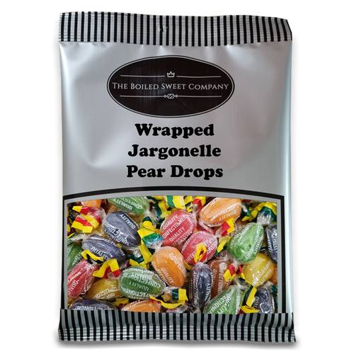 item picture the boiled wrapped jargonelle 1kg bulk bag traditional colourful boiled sweets individually wrapped classic retro pear flavour jars