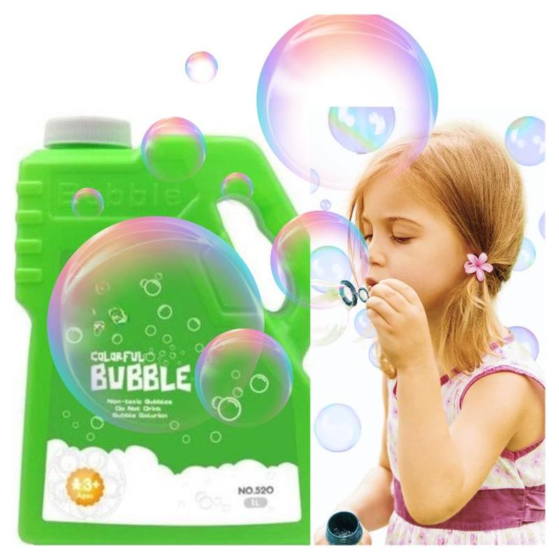 TEMU Liquid For Soap Bubbles 1l Concentrate Refill For Soap Bubbles