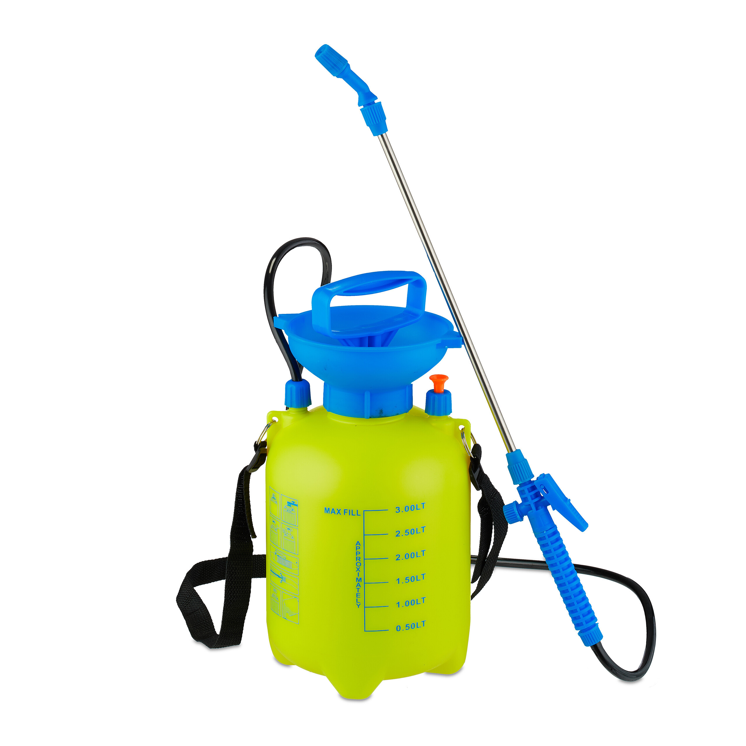 Pressure Sprayer In Yellow/blue - 3 Liter