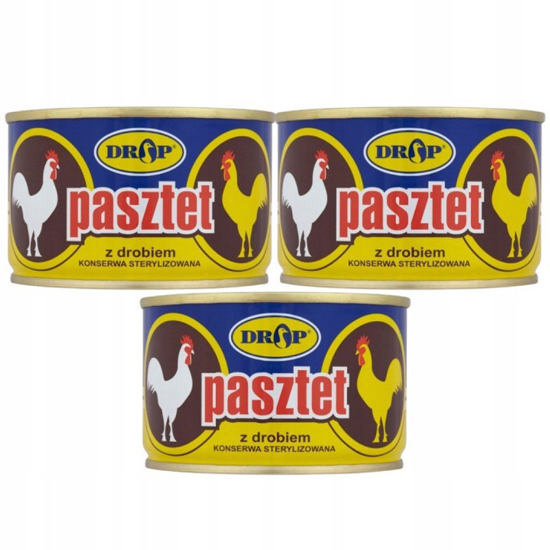 Drop Poultry Pâté 160 G X 3 Pieces