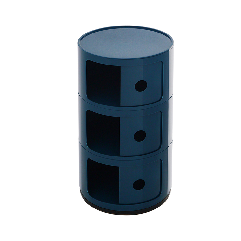 Blue Storage Box, Office Storage Drawers, 2 or 3 Floors