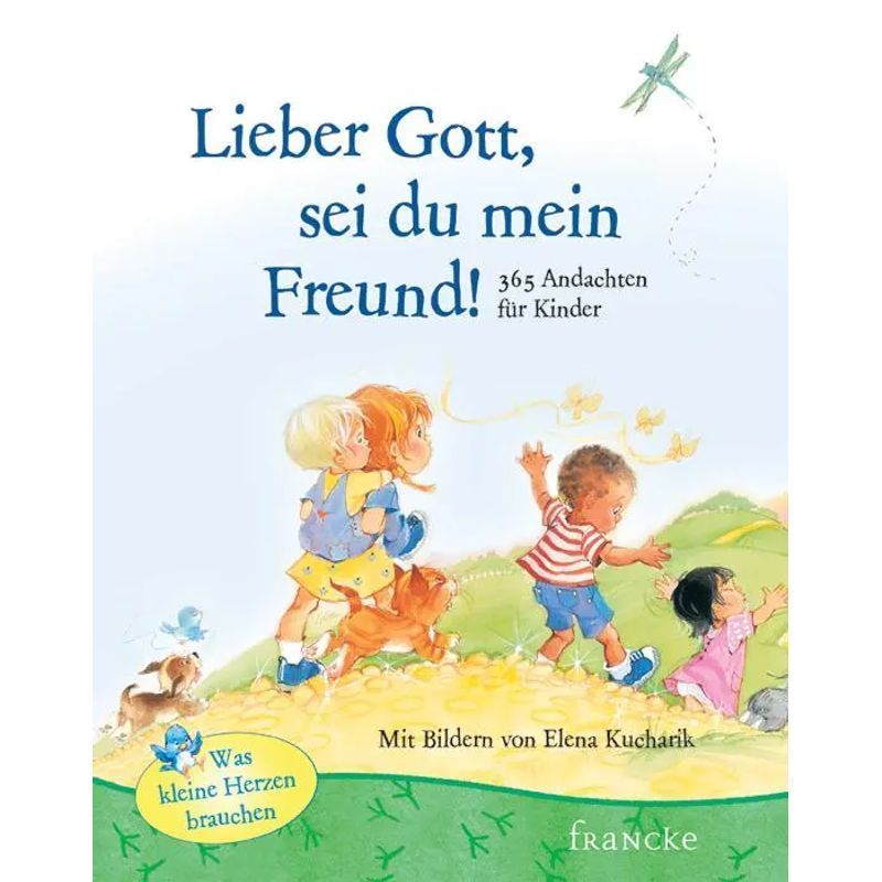 Dear God, Be You My Friend - Book - 365 Devotions For Children - Janina Hoffmann - 400 Pages - German - 2013 - Francke Book Gmbh - Ean 9783868274226