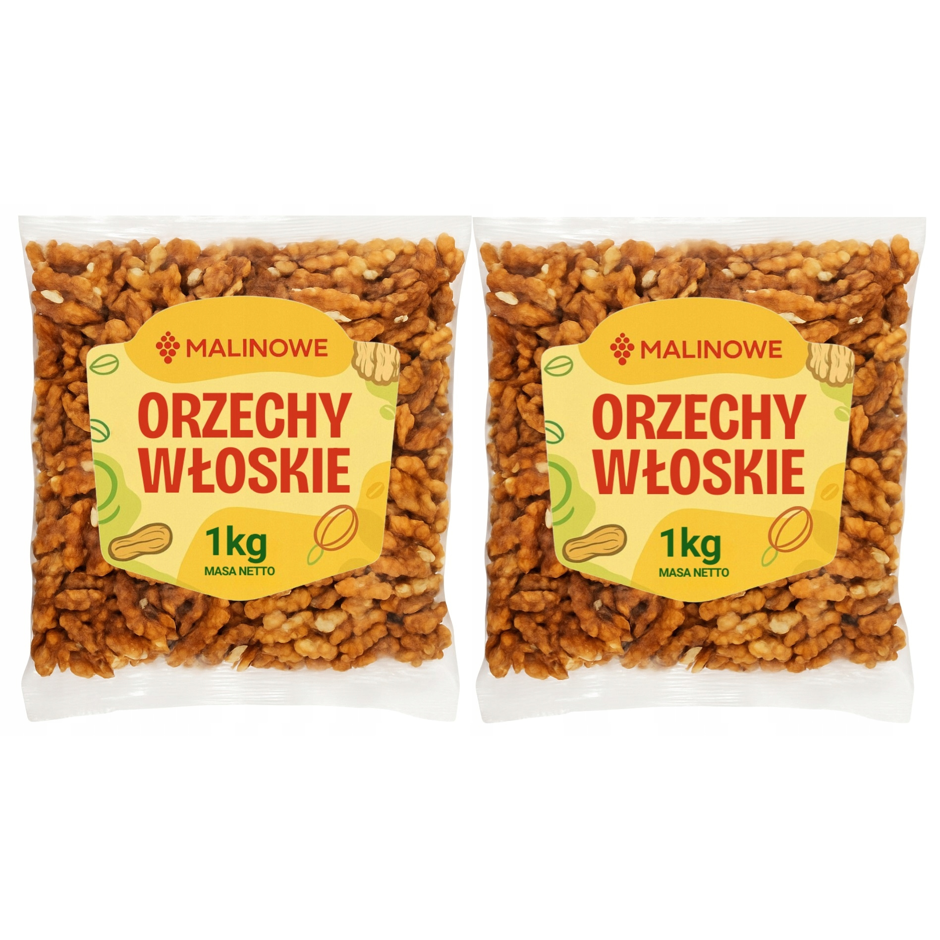 Walnuts In Shells 2x1kg Natural Excellent Premium Quality