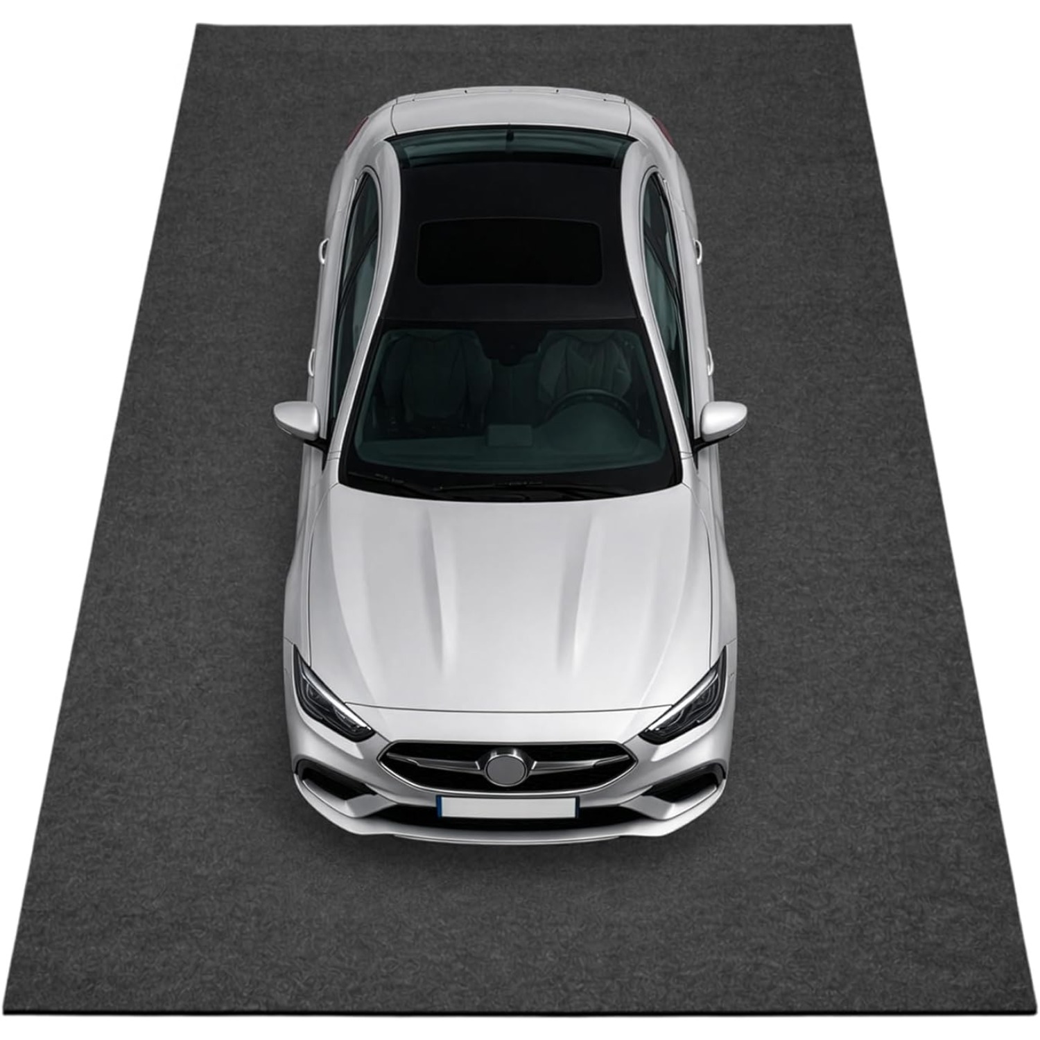 TEMU Heavy-duty Garage Floor Mat For Oil Absorption, Large Protective Mat, Fits Suvs And Pickup Trucks, Multiple (200 * 296cm)