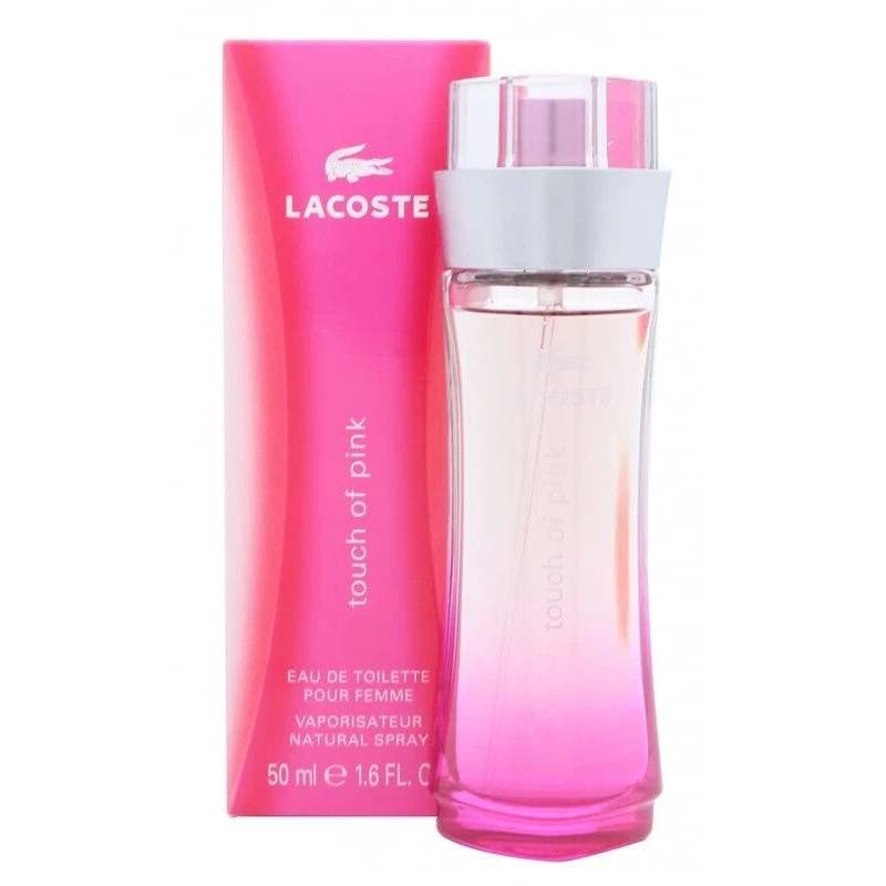 Touch Of Pink Perfume by Lacoste 50 ml Eau De Toilette Spray for Women