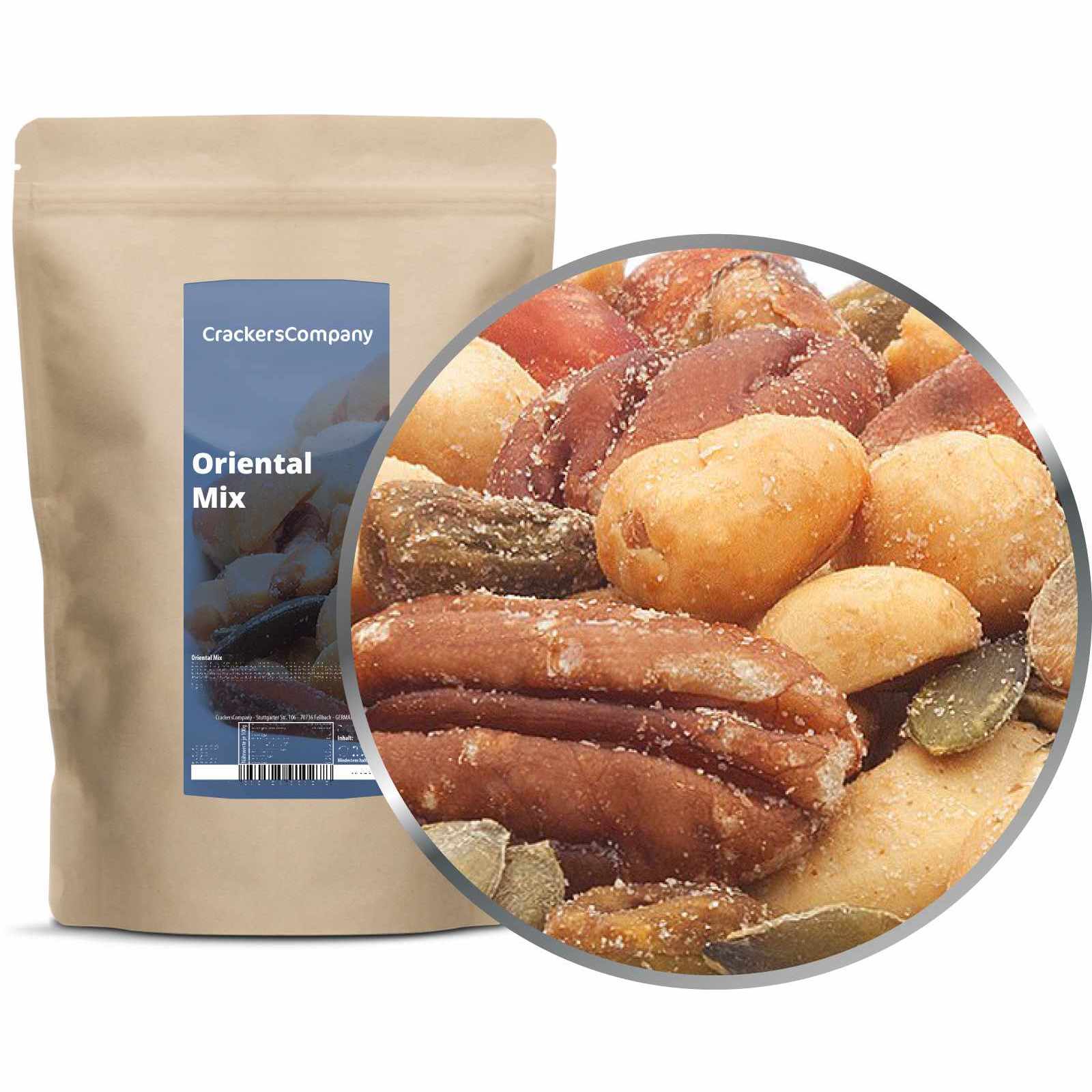 Oriental Mix – Roasted Nut Mix Oriental Style – By Crackerscompany