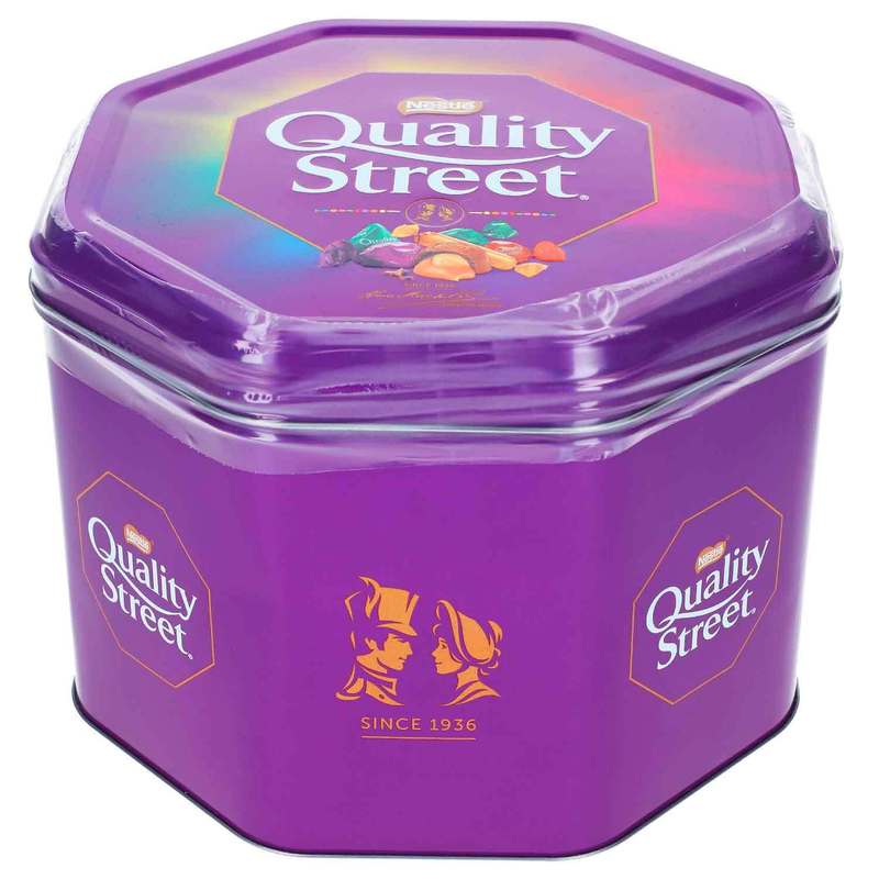 E-shop Quality Street Dose 2,5kg – bunte Mischung Schokolade & Pralinen, ideal für Parties, Büro & Geschenk