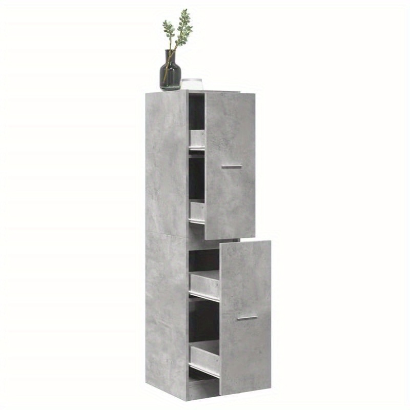 TEMU Cabinet Concrete Grey 30x41x144.5 Cm