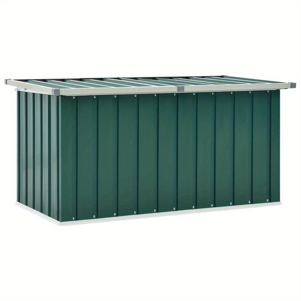 garden box green storage box 129x67x65 cm suitable for indoor and outdoor use