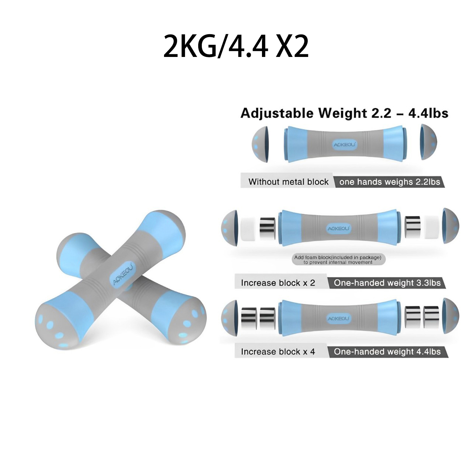 TEMU Hot Selling Fitness Equipment, Female Fitness Dumbbells, Adjustable Weight For Home Use, Small Dumbbells For Yoga, Dumbbells, Fitness Material