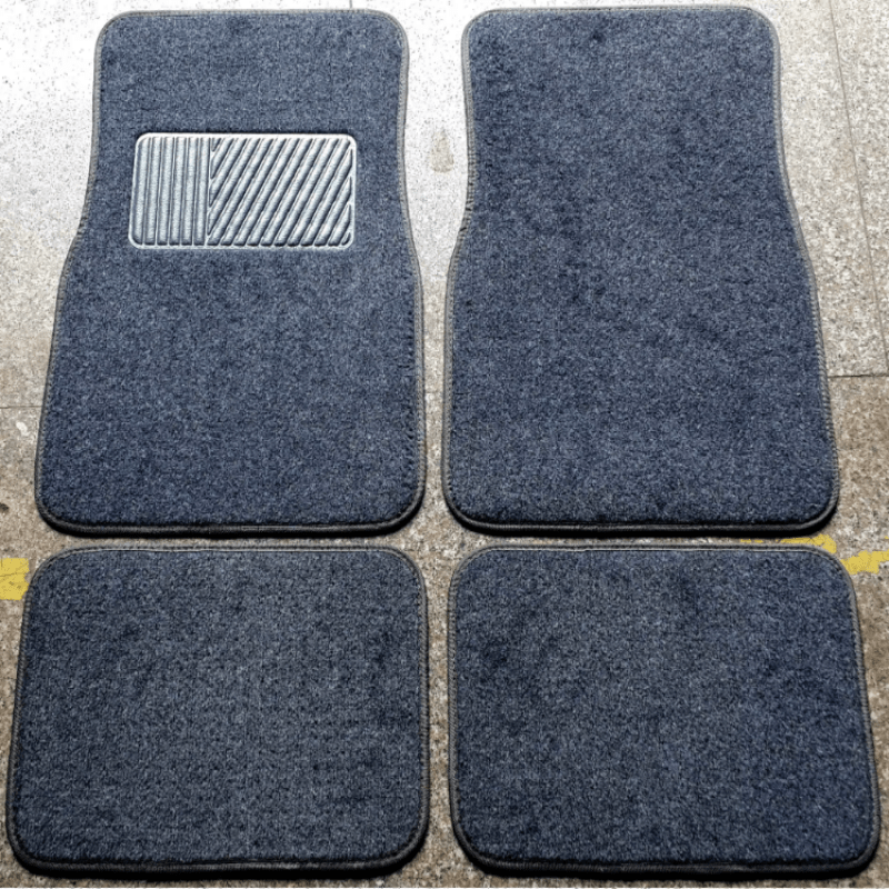 TEMU Alfombrillas de Coche Universales, Fáciles de Instalar y Limpiar, Material Resistente y Antideslizante, Protección Total contra Suciedad y para Mantener el Interior de tu Vehículo