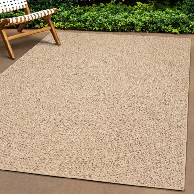 

Carpet 200x290 Cm Jute Look For Indoor And Outdoor Use