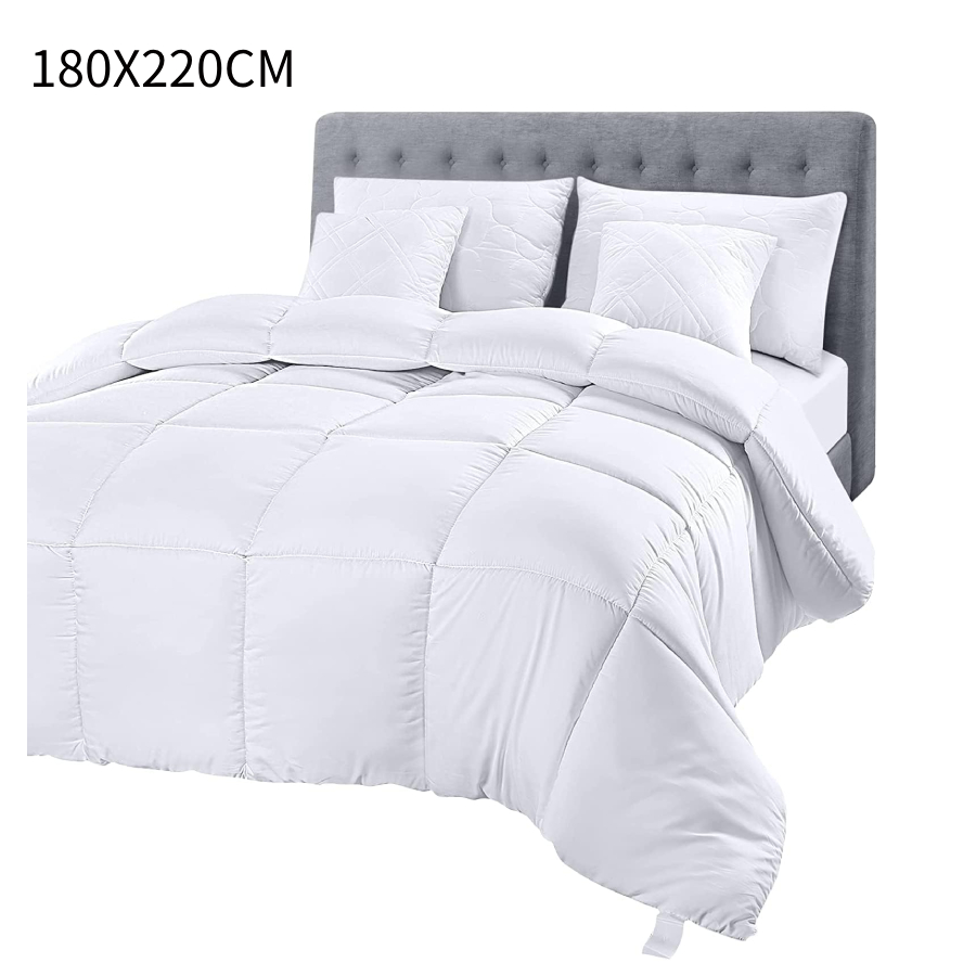 TEMU Edredón nórdico de cama con de de edredón 500G, edredón de edredón, edredón de cama con costuras de () multitamaño