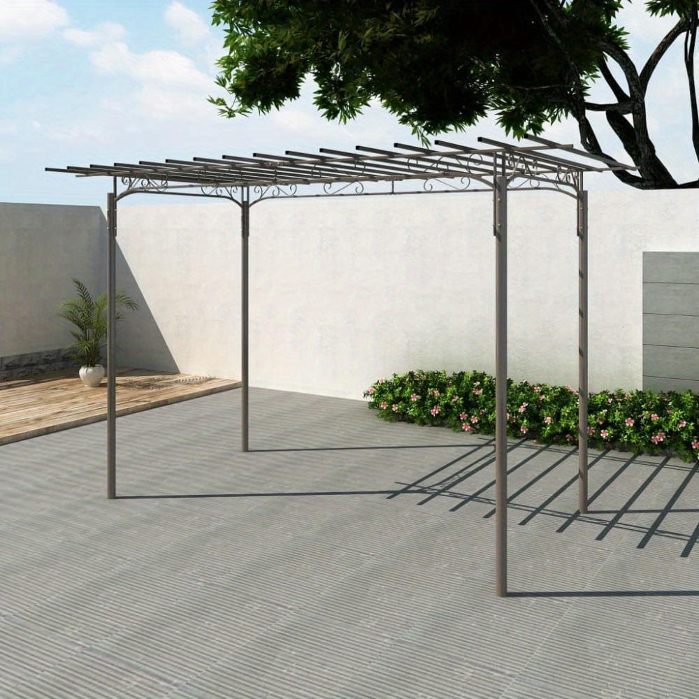 TEMU Steel Garden Shed Garden House House