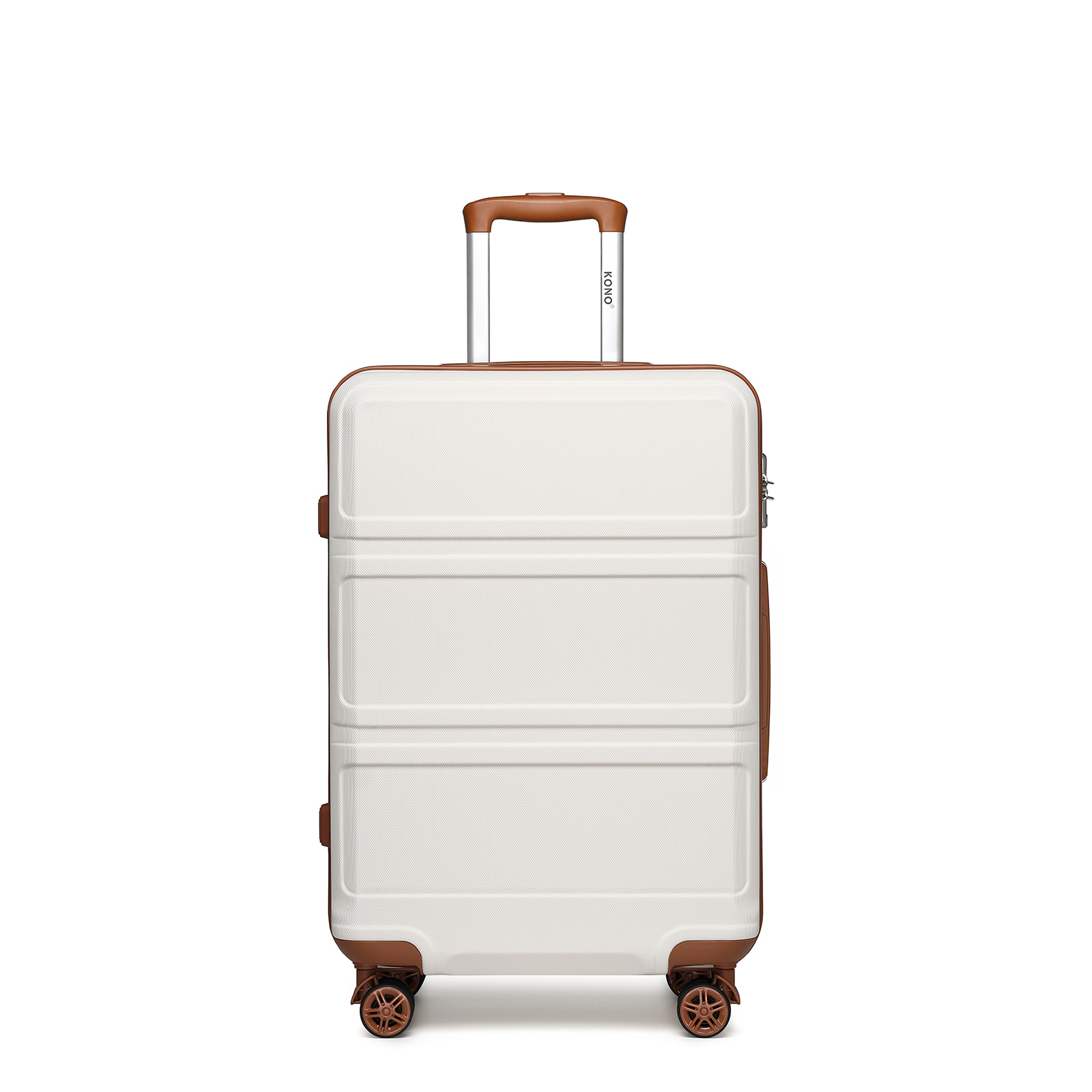 TEMU Suitcase Hand Luggage Trolley 55 Suitcase With And 4 Twin Wheels, Fashionable And Wear-resistant Polypropylene Hard Shell Suitcase, 55 X 40 X 22