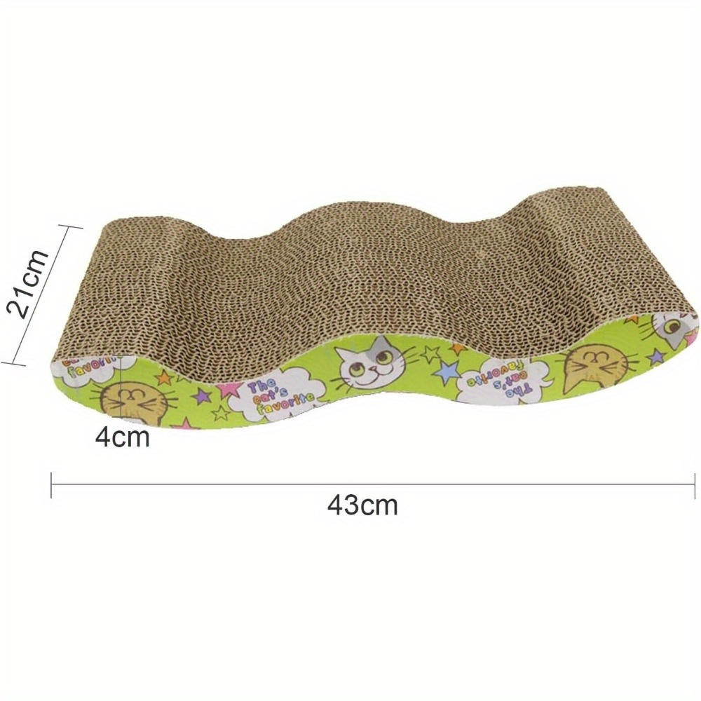 Cardboard Cat Scratching Pad, Durable Scratching Board