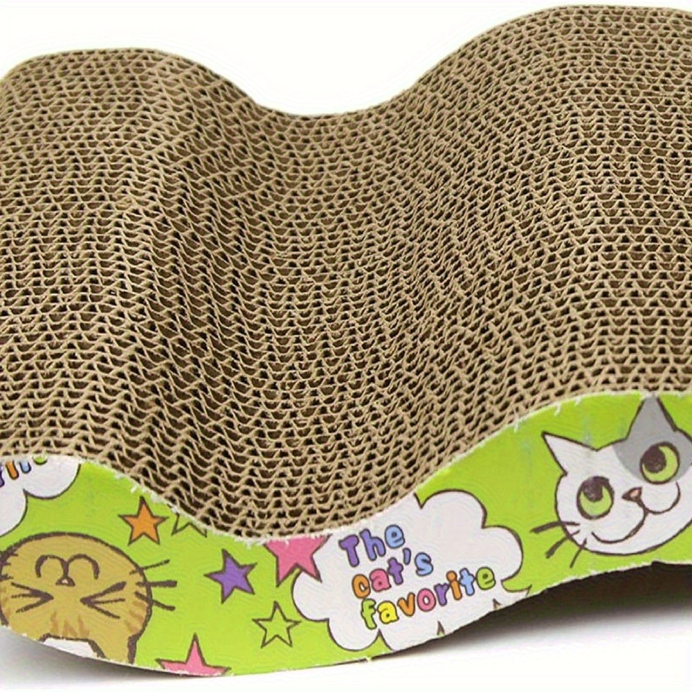 Cardboard Cat Scratching Pad, Durable Scratching Board