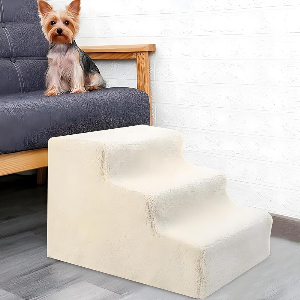 haustiertreppe hundetreppe treppe 3 stufen plsch bezug - Temu Germany
