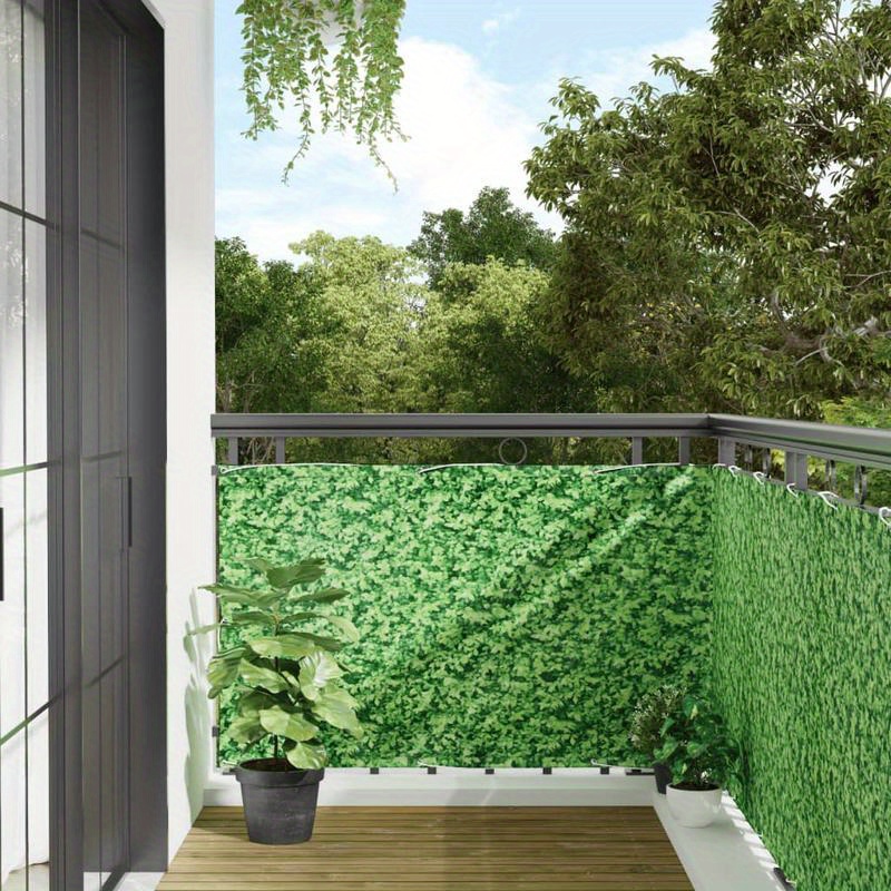 

Garden Privacy Screen Plant Look Green 300x90 Cm