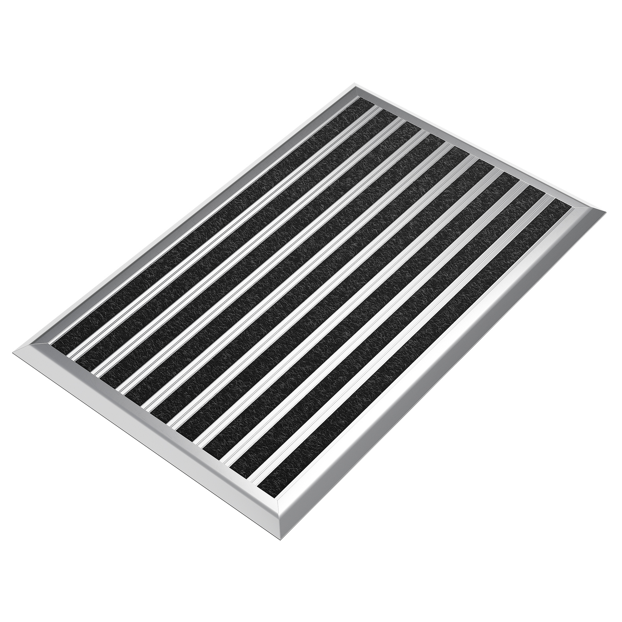 West&east Outdoor Doormat, Outdoor Foot Mat, Aluminum Door Mat Outdoor, Outdoor Foot Scraper, Shoe Scraper With Polypropylene Fibers, Outdoor Door Mat Weatherproof