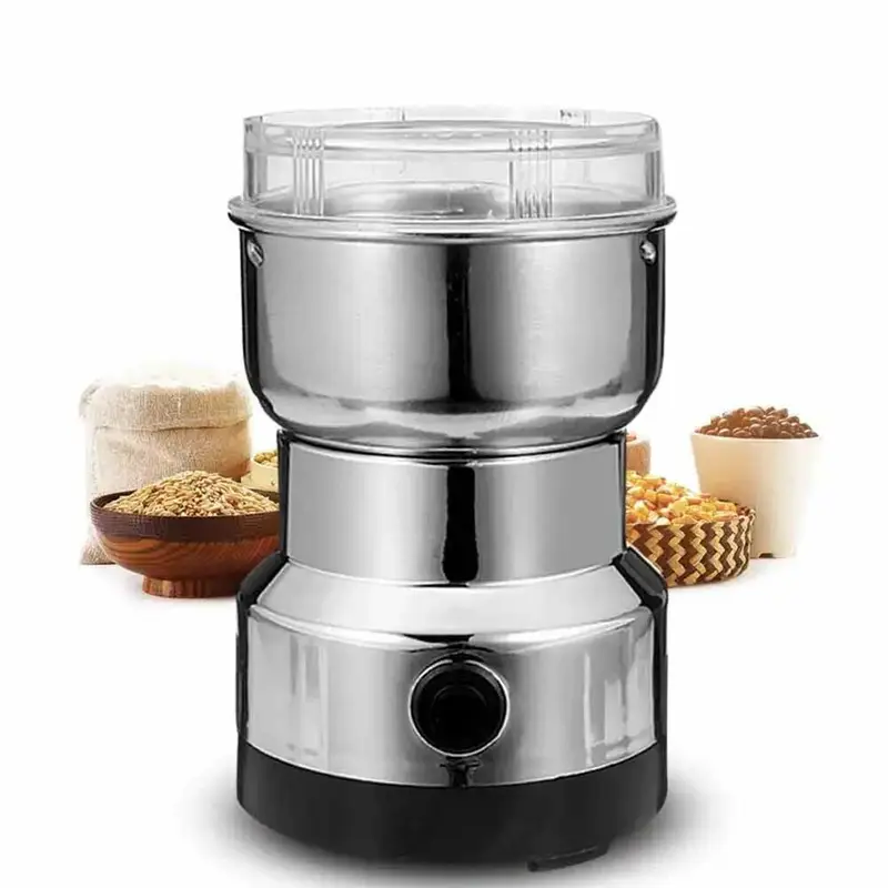 coffee grinding blender coffee grinder beans spice nut grinder household bean nut matte grinding blender details 1