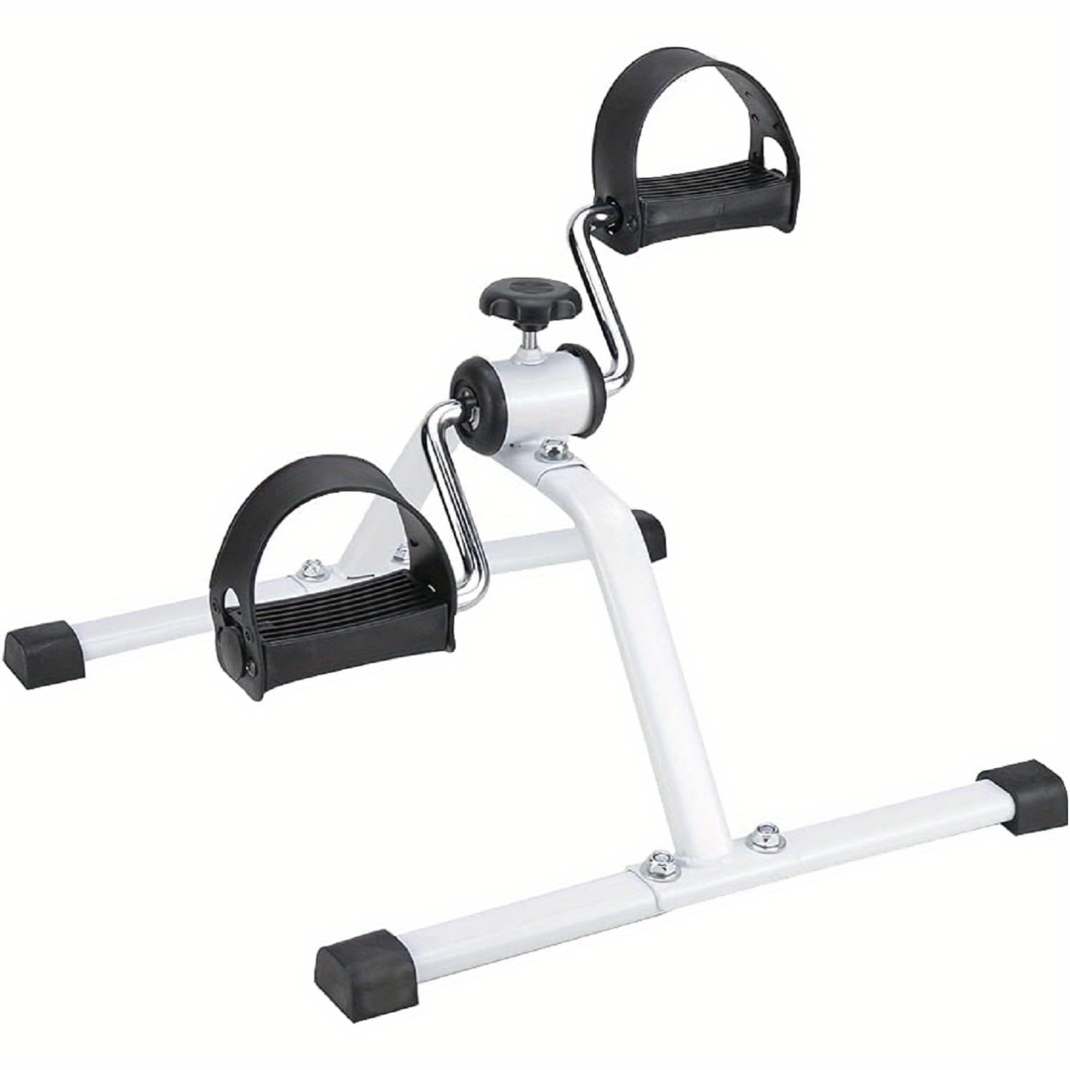 TEMU Pedal Exerciser 48x41x30cm Adjustable Resistance Mini Exercise Bikes Hand-arm And Leg Exerciser For Home Fitness Gym Work Out