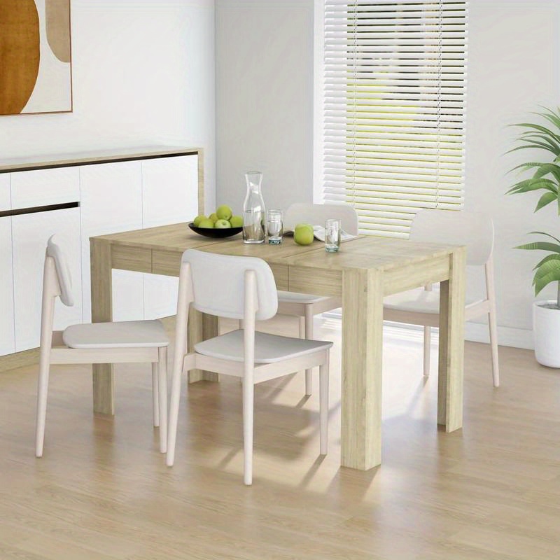 

Dining Table Oak 140x74, 5x76 Cm Wood Composite