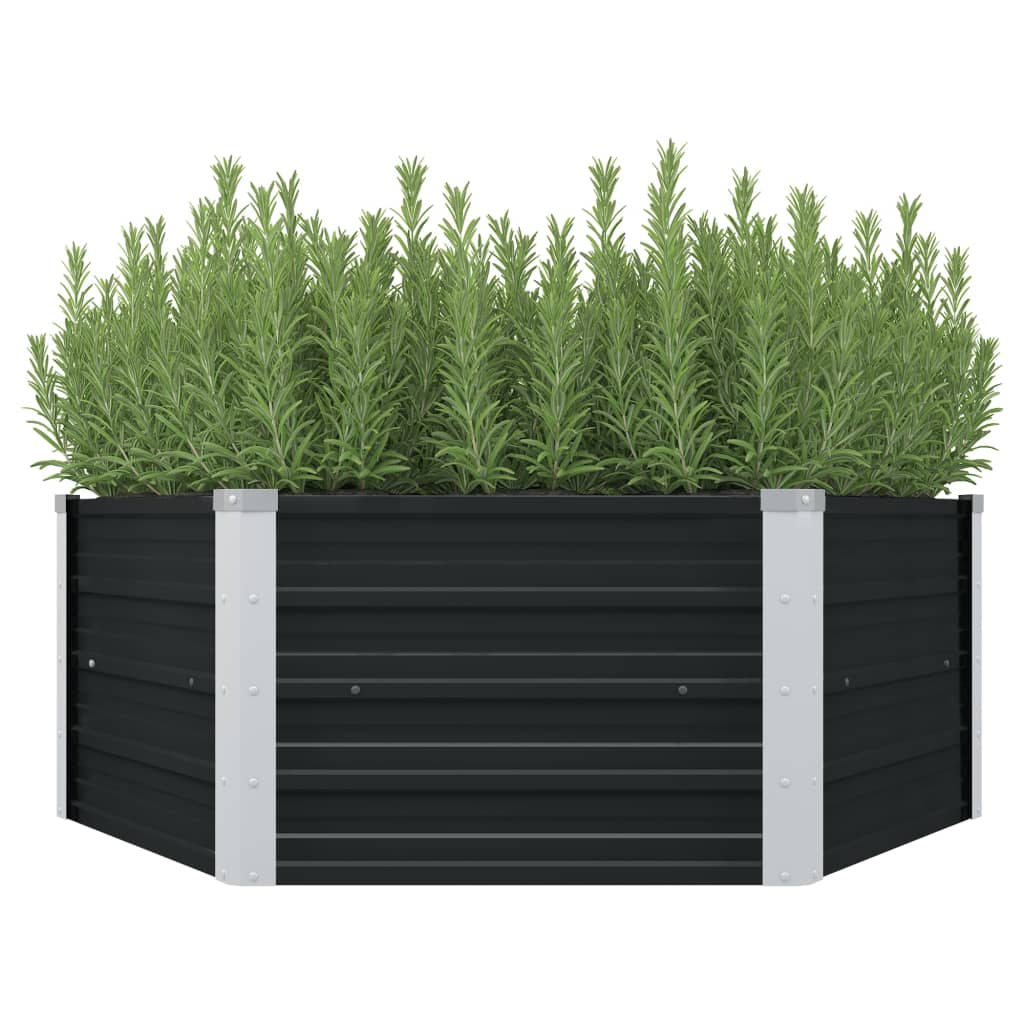 

High Bed 129x129x45 Cm Galvanized Steel
