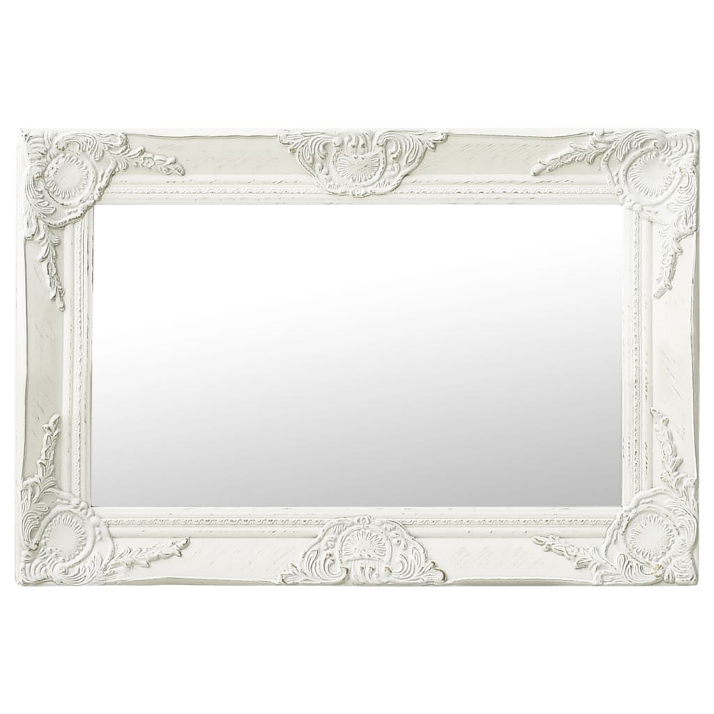 

Style Wall Mirror 60x40 Cm White