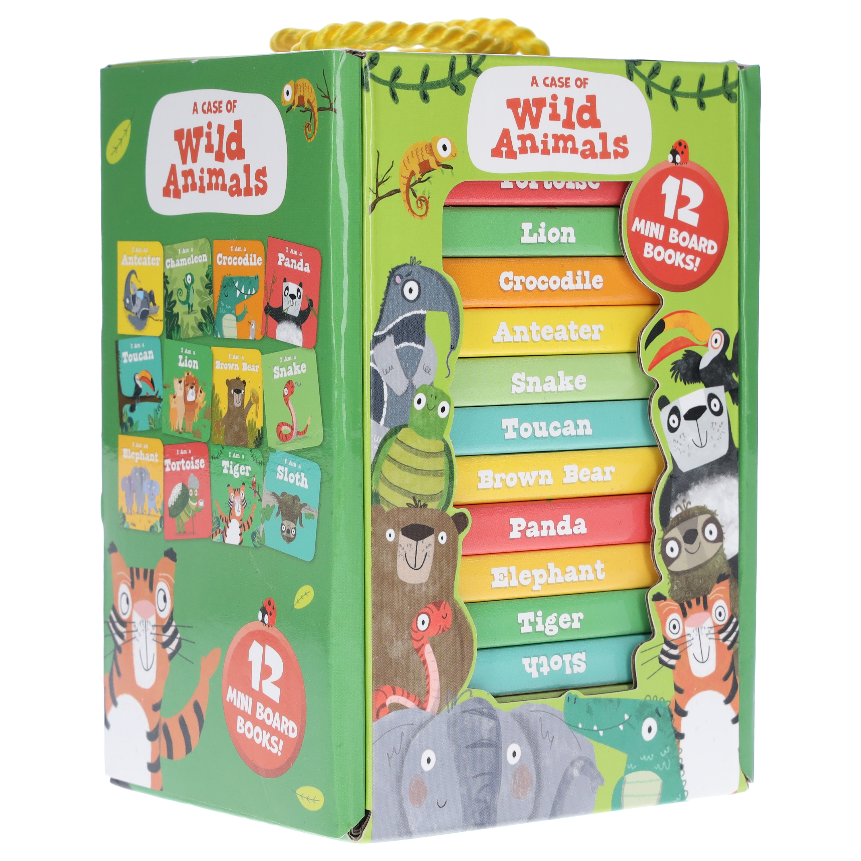 TEMU A Case Of Wild Animals By Sweet Cherry Publishing 12 Books Collection Box Set - Ages 3-5 - Board Book