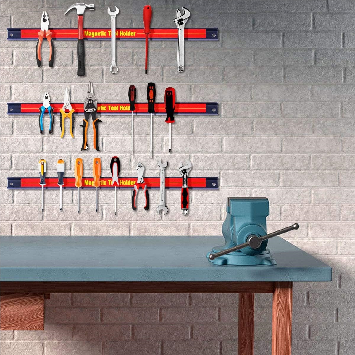 Image of Tool Strip Magnetic Tool Holder Holder Tool 3 X 46cm