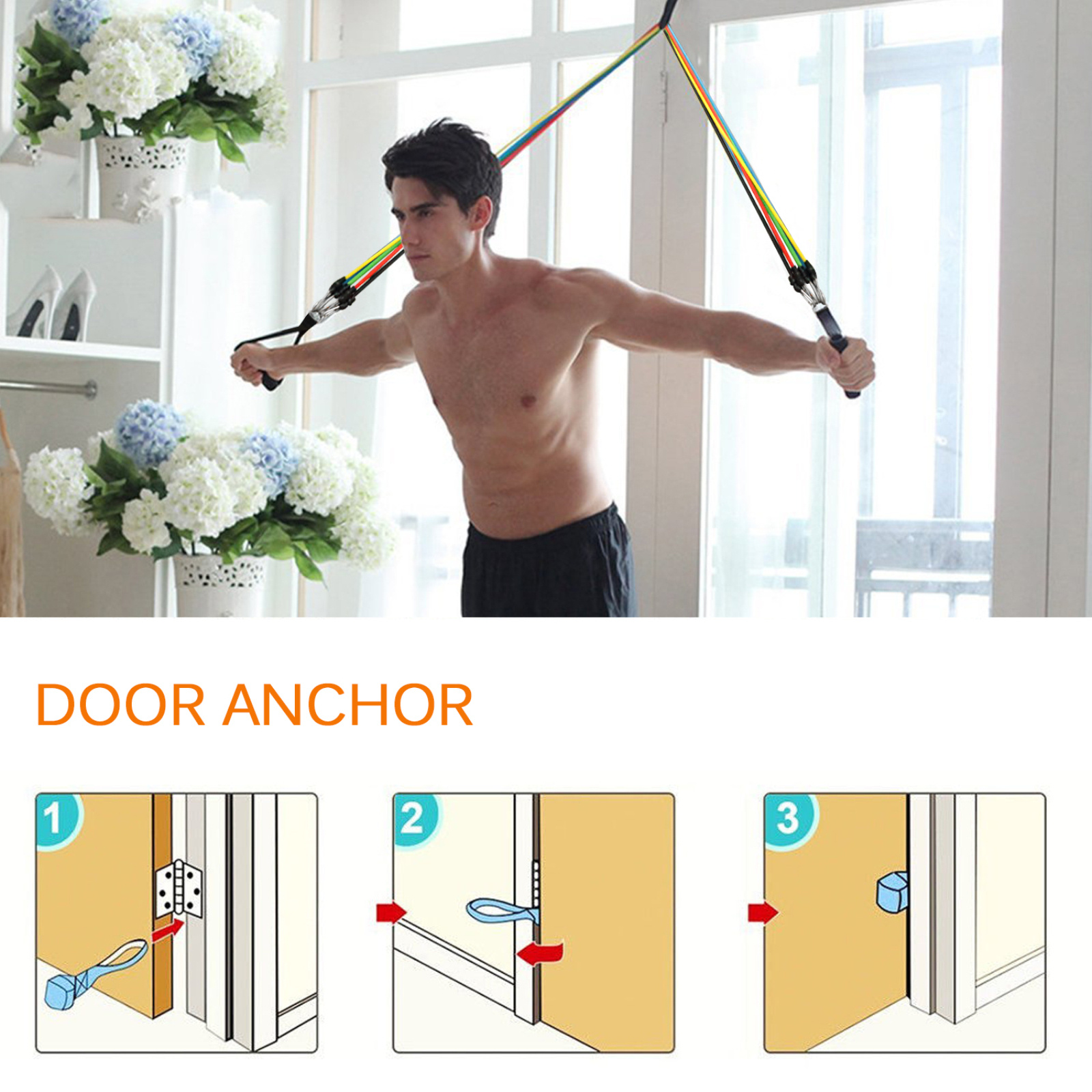 11pcs Multi-Functional Upper Body Exercise Kit