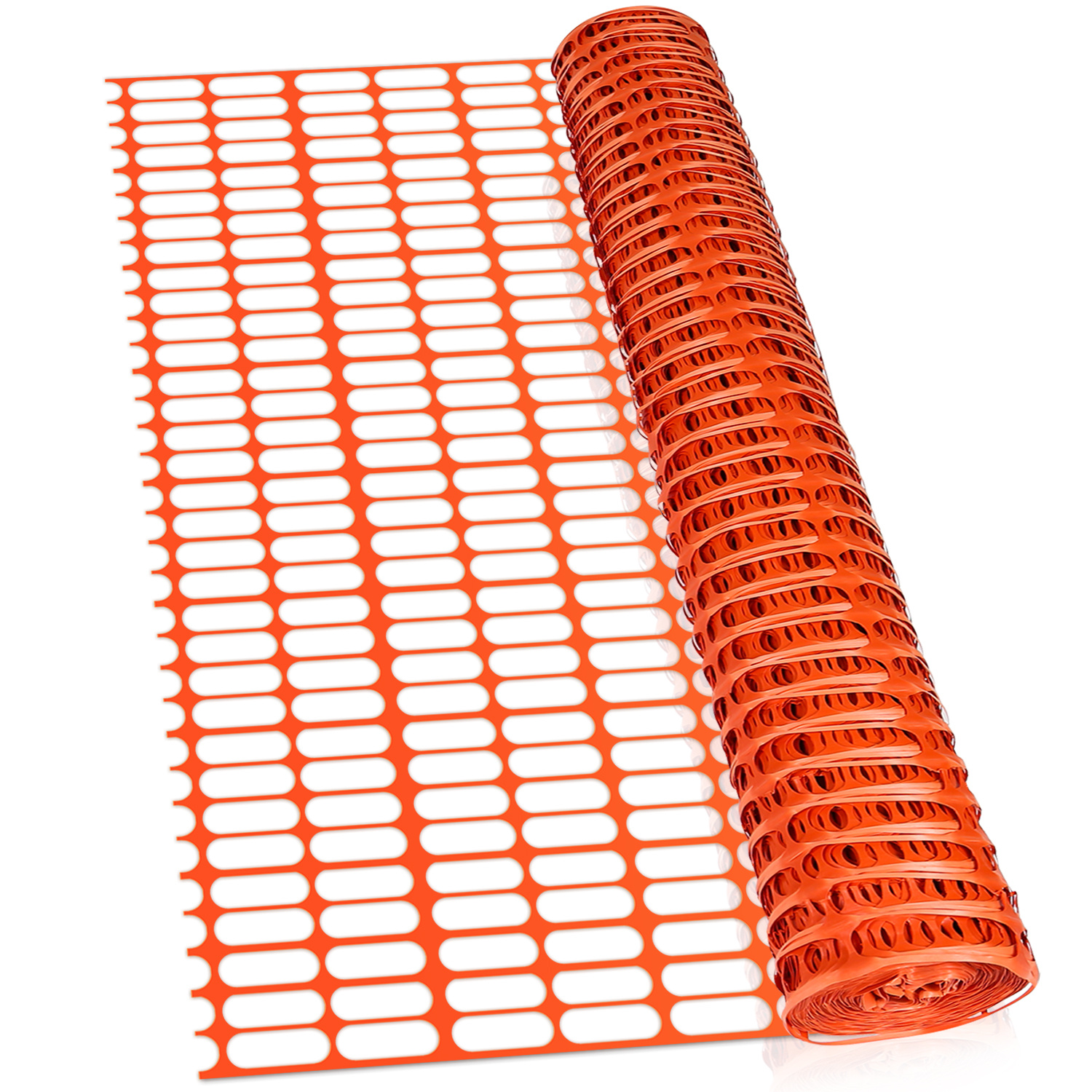 

1 Roll Barrier Fence 1x50m, Protective Net, Tear-resistant, Construction Fence, Pond Fence, Emergency Fence, Barrier Net, Plastic Fence, Garden Fence