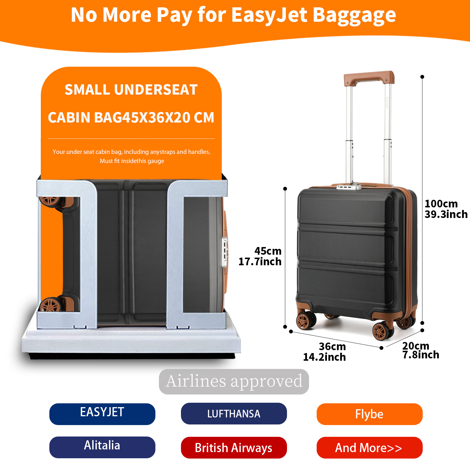 Baggage Allowance Easyjet Faq Luggage Aerolite 56x45x25cm Easyjet