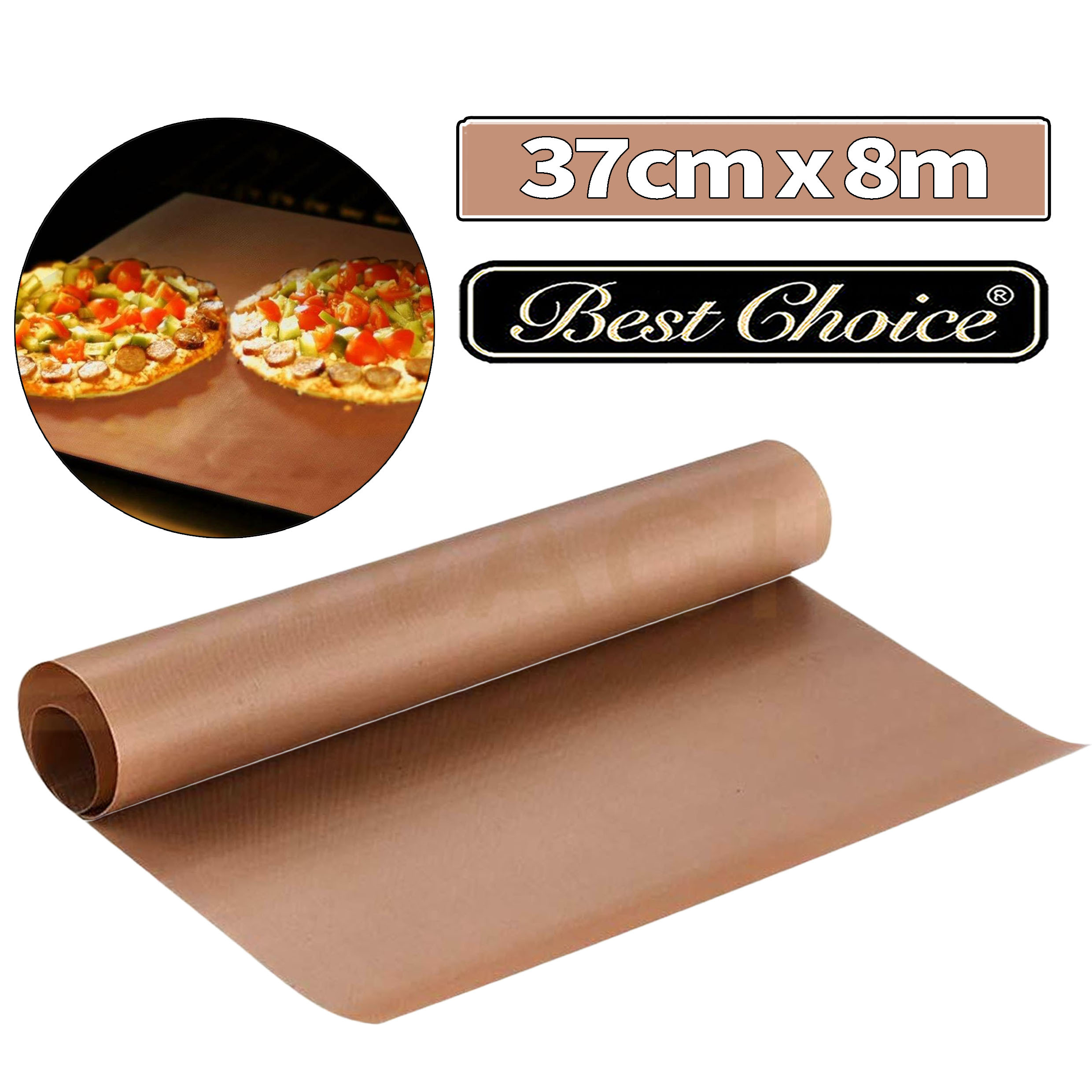 TEMU Greaseproof Paper Non Biscuit Baking Tray Tin Lining Sheets 37cmx8m For Oven Baking Sheet