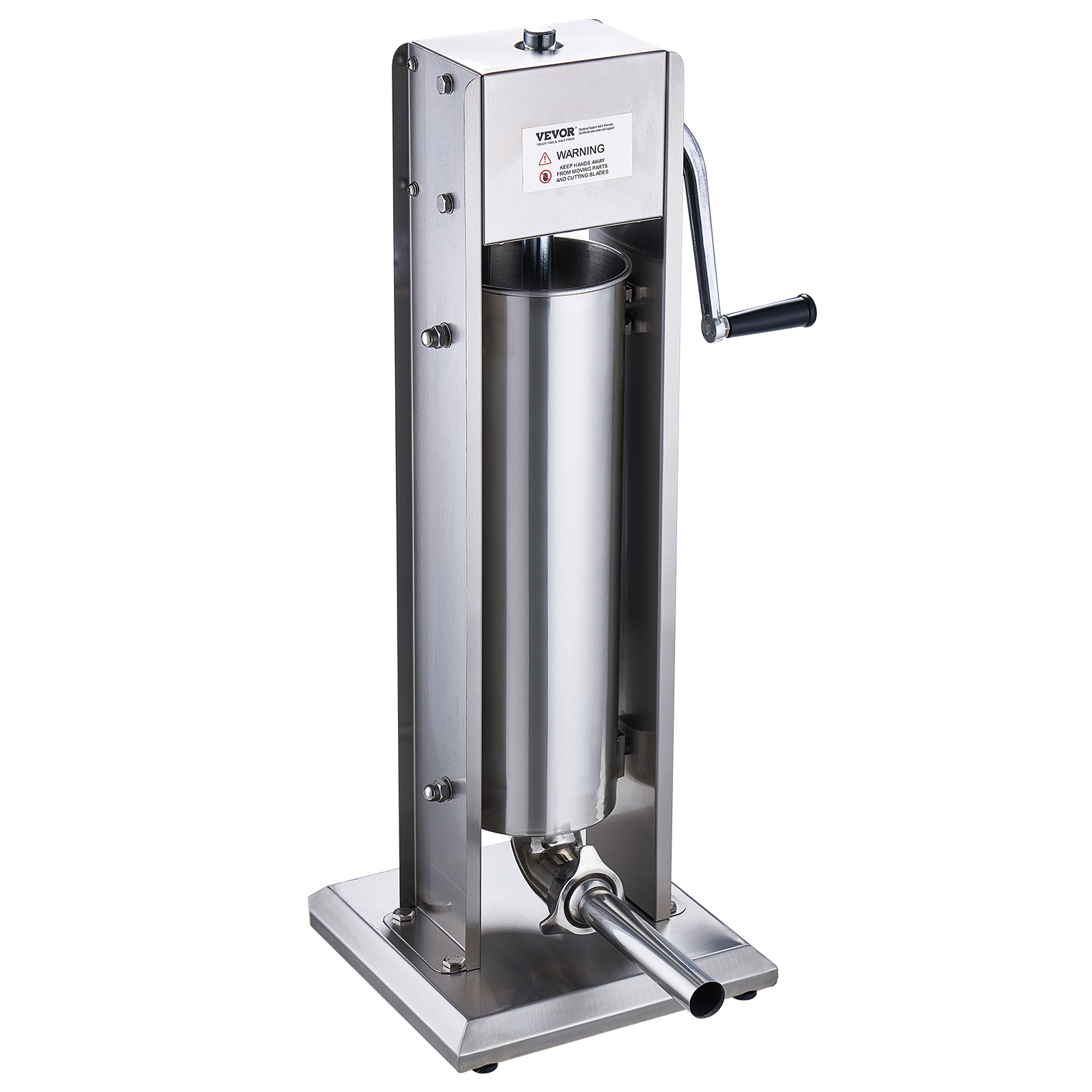 Vevor Manual Sausage Stuffer 7 L Vertical Sausage Machine 304 Stainless Steel