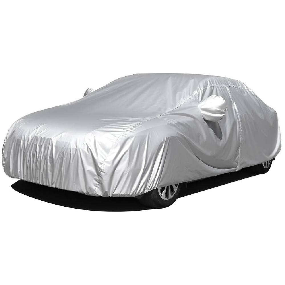 TEMU Cubierta Exterior para Coche Cubierta de Lona para Coche Cubierta para Coche Impermeable (M 430X160X120CM)