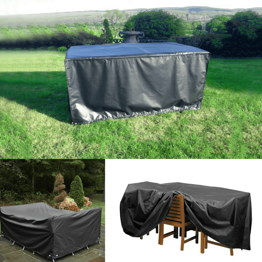 TEMU Heavy Duty Garden Patio Furniture Cover For Rattan Table Sofa Outdoor
