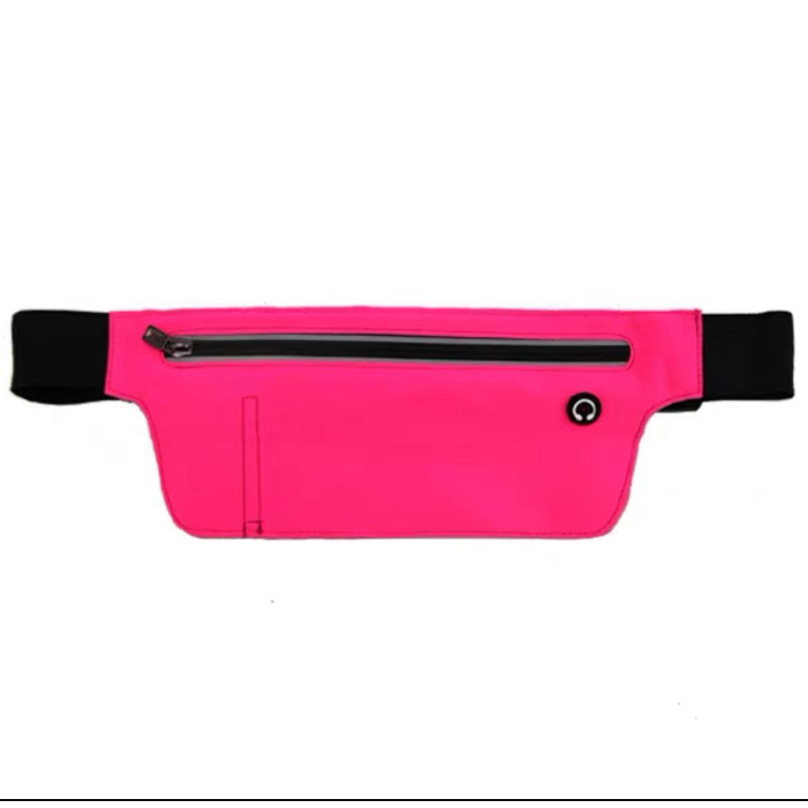 TEMU MEJORADA DL-18 Riñonera Deportiva con Cinturón Ajustable - Bolsillo para Móvil y Llaves, Ideal para Running, Fitness y