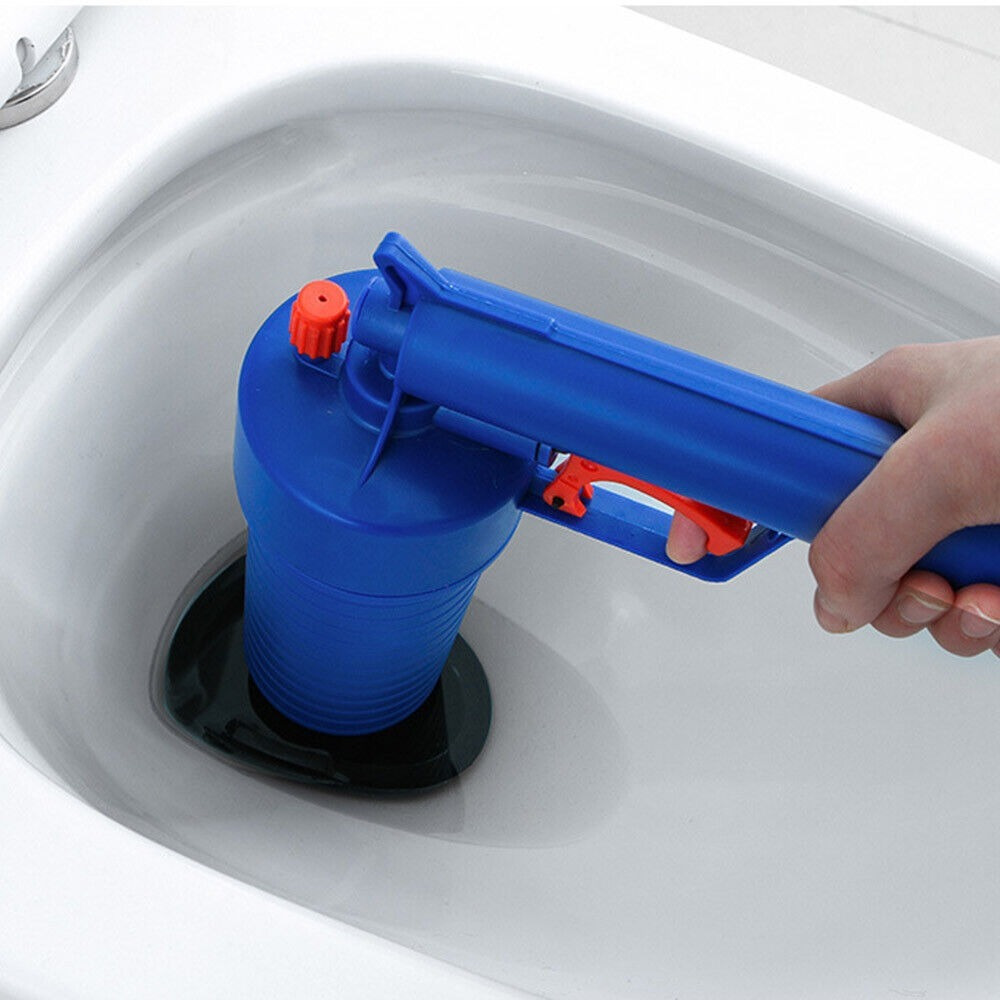 TEMU Sink Plunger Toilet Plunger Drain Plunger Kitchen Dredge Cleaning Tool Plunger Unblocker Air Pump Drain Blaster Sink Bath & Toilet Plunger Pipe