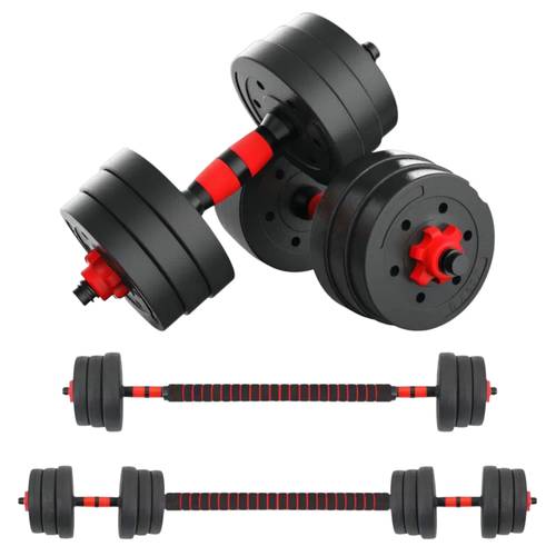 conjunto de mancuernas ajustables , con barras, multifuncionales 10kg-15kg-20kg-30kg. conjunto de pesas con conexión de barra combinable , 10/15kg/20kg/30kg... ajustable, mancuernas cortas y largas, cierres de estrella y tubo de conexión, kit de pesas para gimnasio en casa, pesas de fitness para hombres/mujeres.