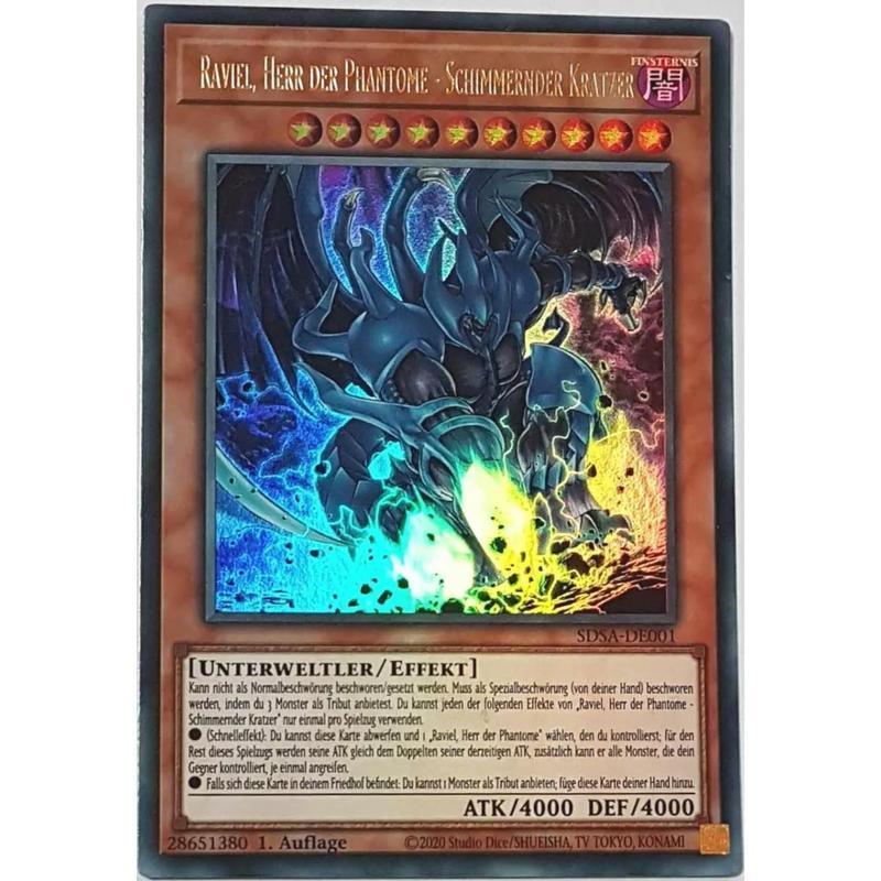 Image of Raviel, Lord Of - Shimmering Scratch - Ultra Rare - Sdsa-de001 - German - Booster Fresh -