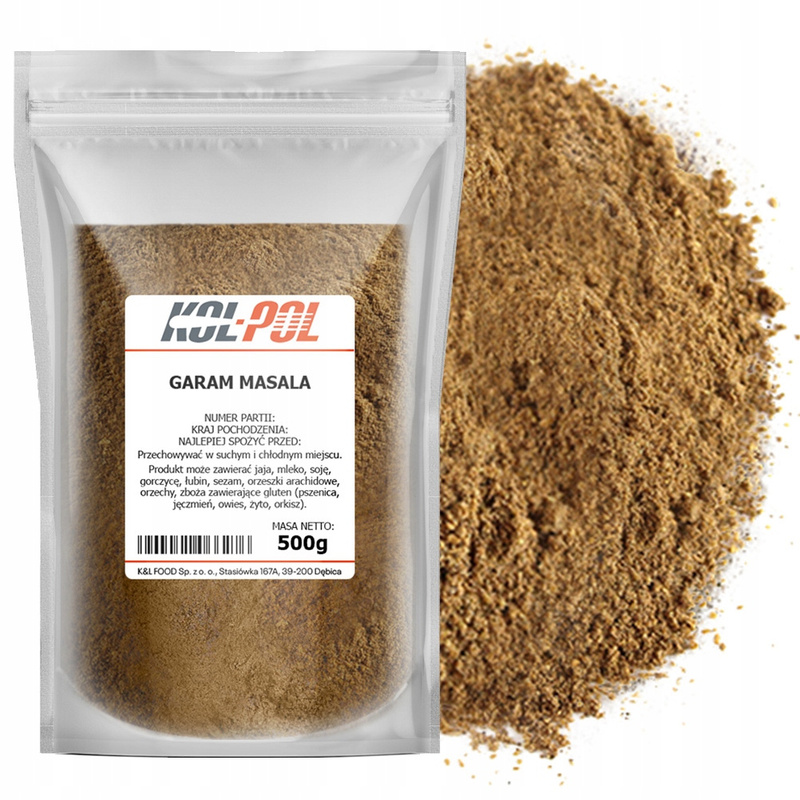 garam masala 500g aromatic indian spice blend, kol pol quality