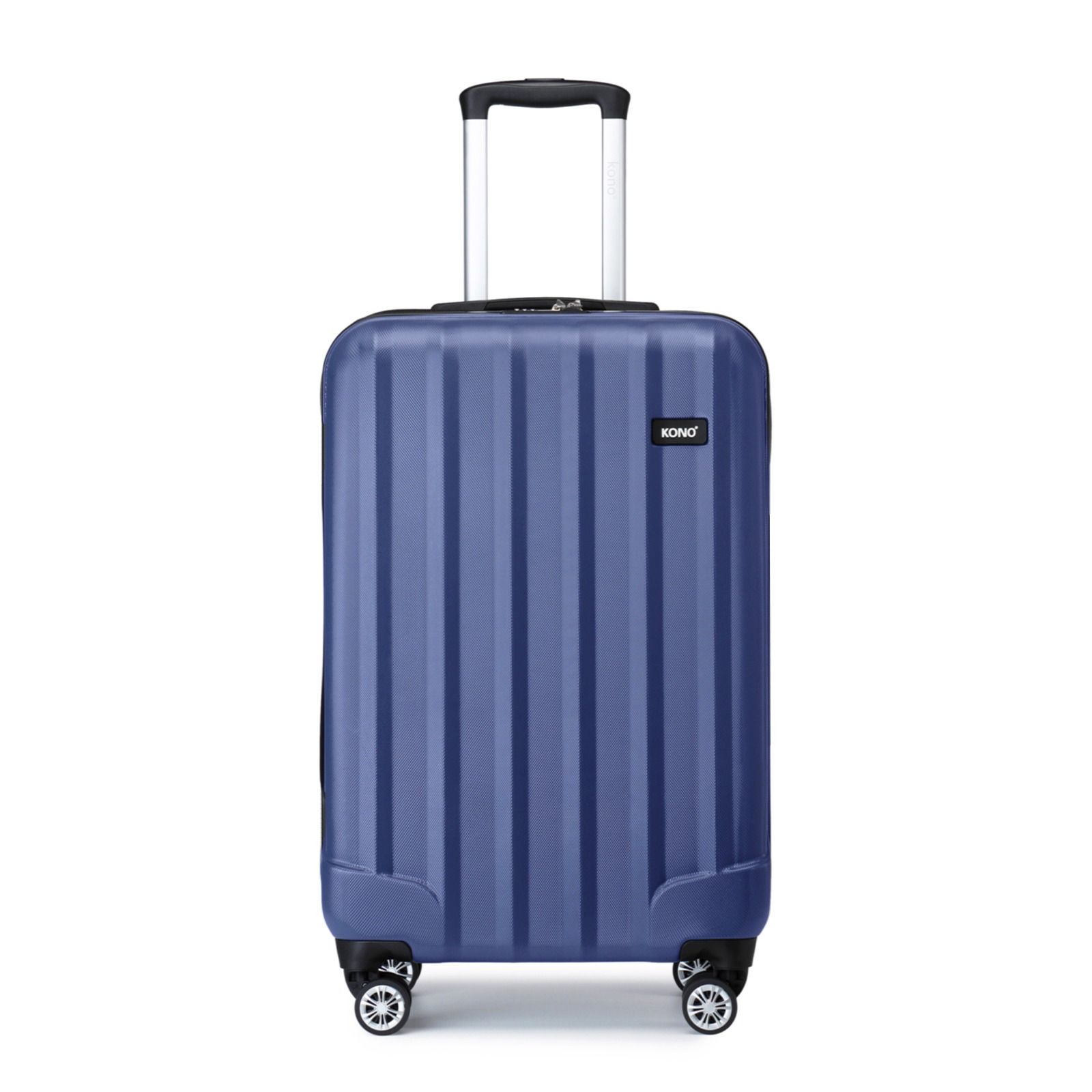 Image of Cabin Suitcase 55x35x20cm Abs Hard Shell Carry On Trolley Case Lightweight Hand Luggage With 4 Wheels And Combination Lock Holiday Gift Back To School