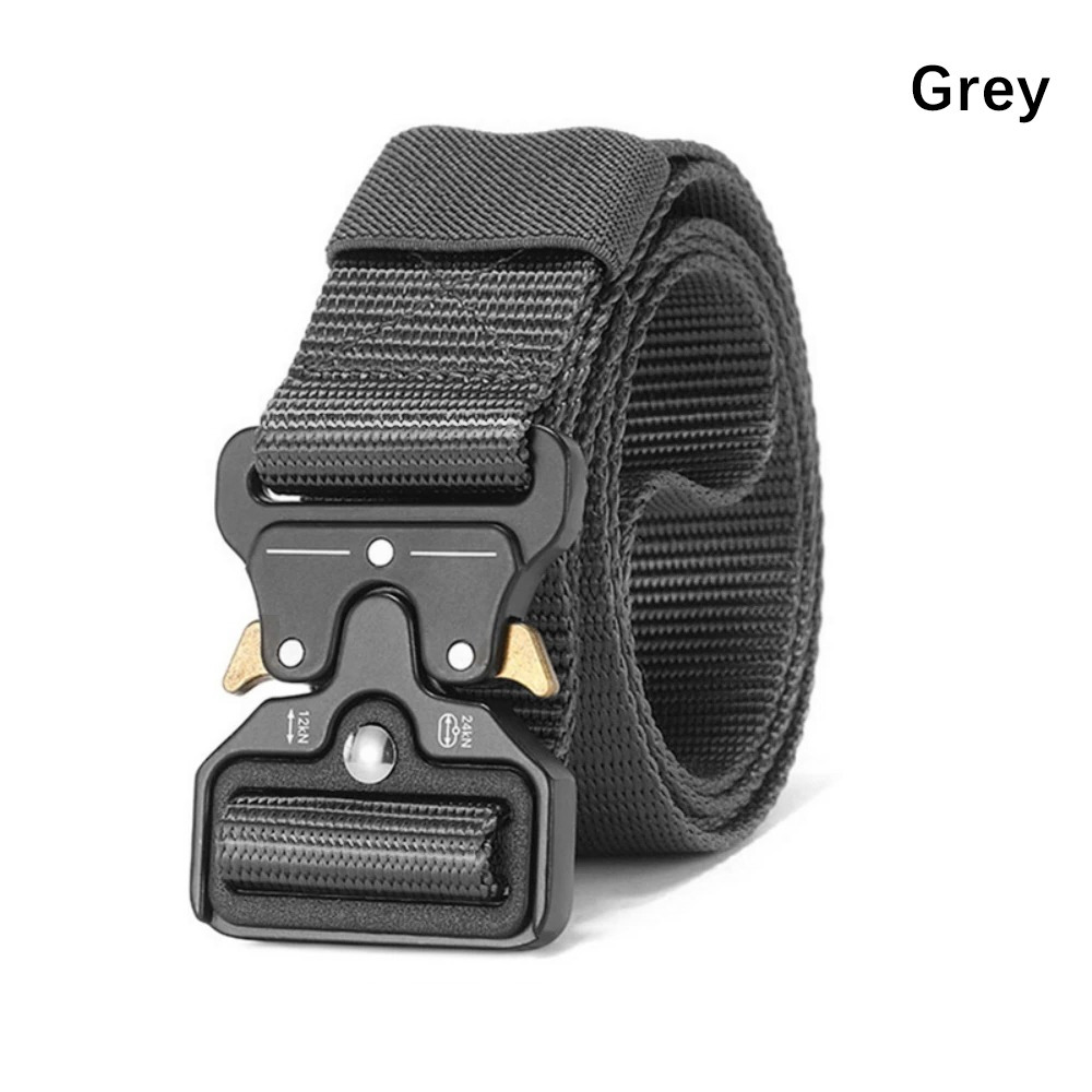 Quick Release Tactical Work Belt for Men in Nylon
