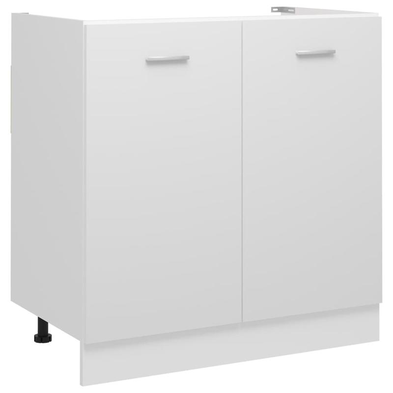 TEMU Armario fregadero madera ingeniería 80x46x81.5 cm