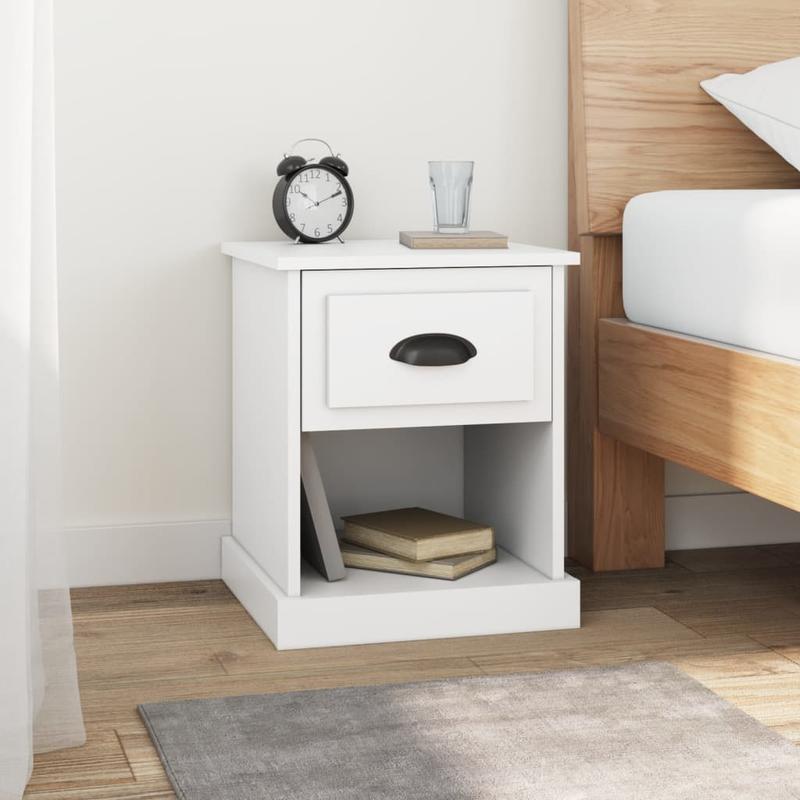 TEMU Mesitas de noche 2 uds madera contrachapada 39x39x47.5cm